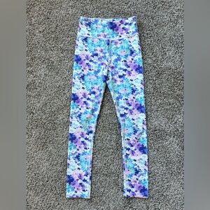 Colorful Floral Kids Leggings